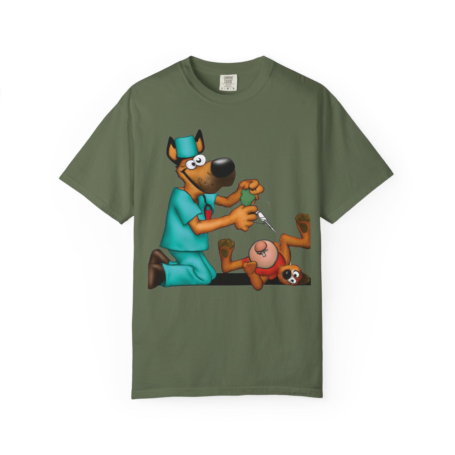 Dog Doctor Garment-Dyed T-shirt