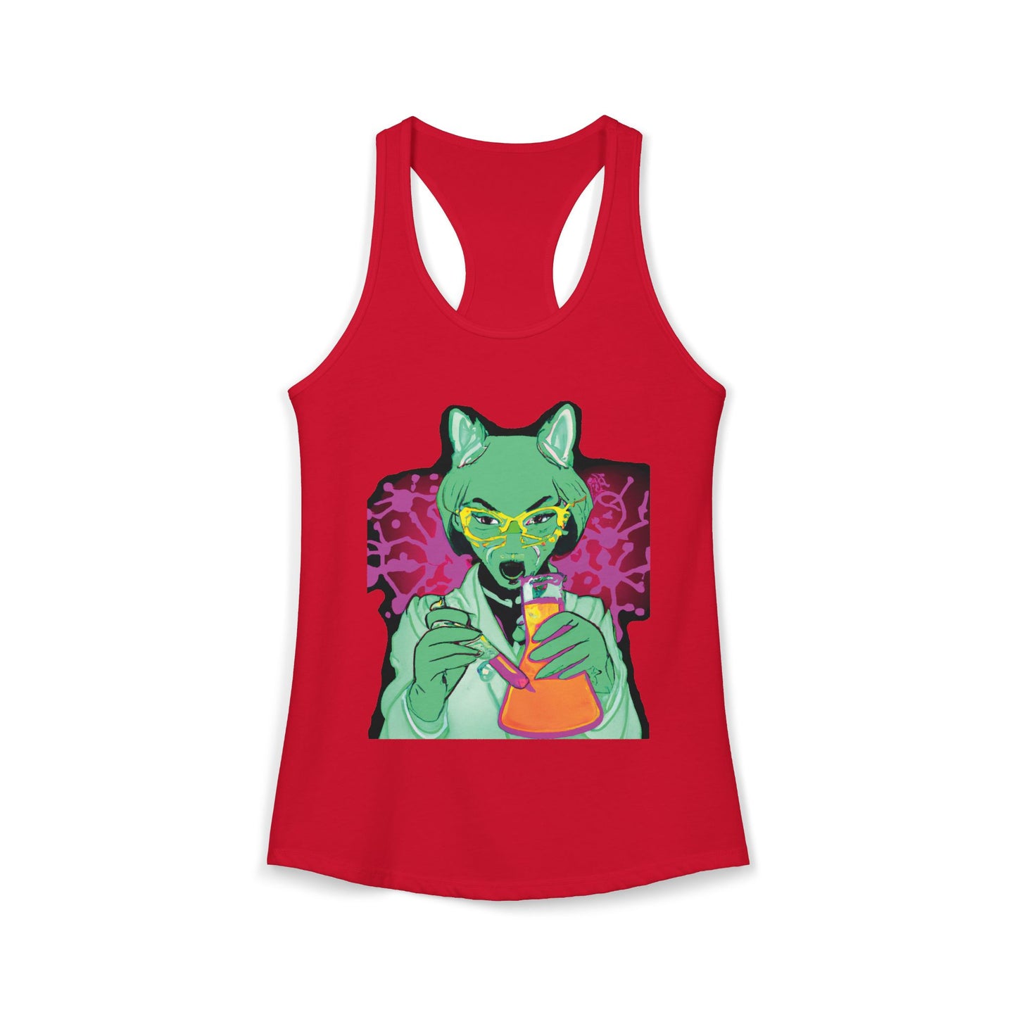 Fox Love Potion Racerback Tank