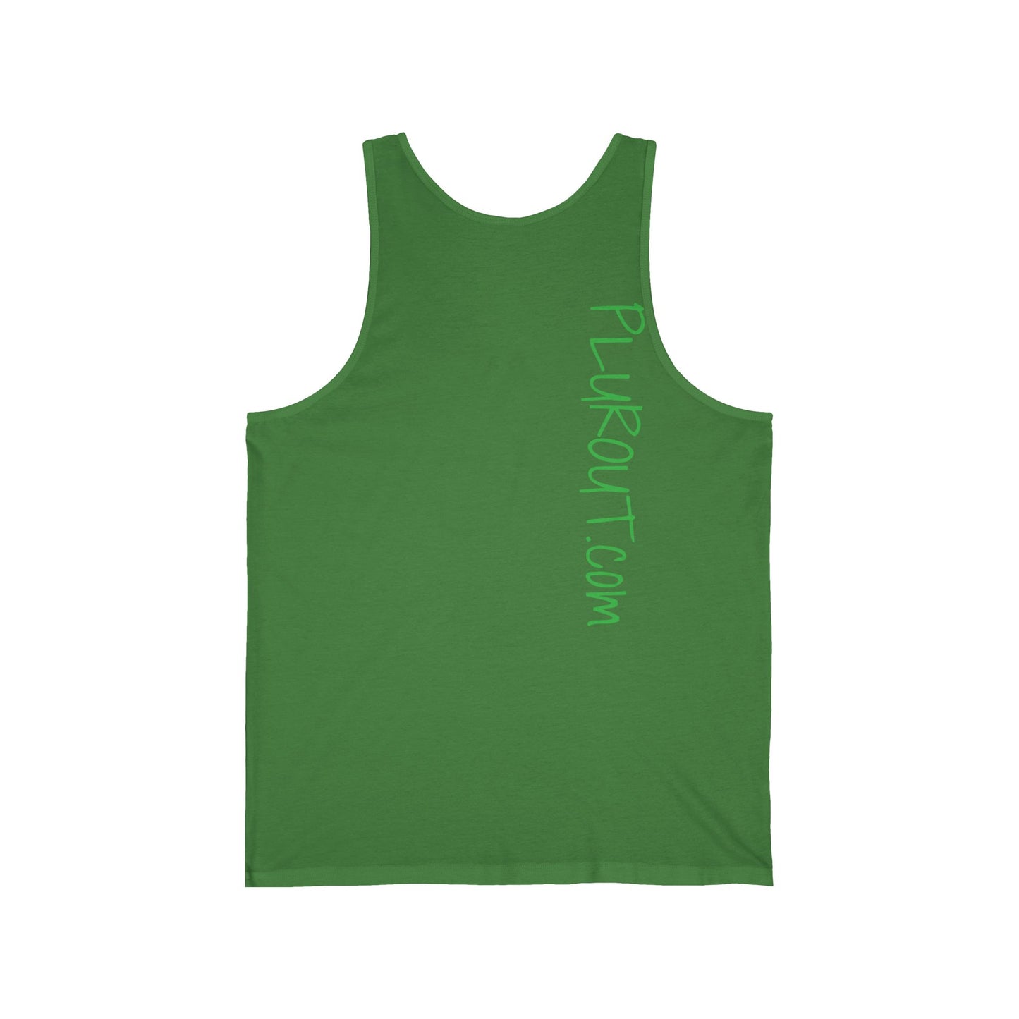Sphynx Cat Neon Graphic Tank Top — Retro Pink & Green Hairless Cat Design