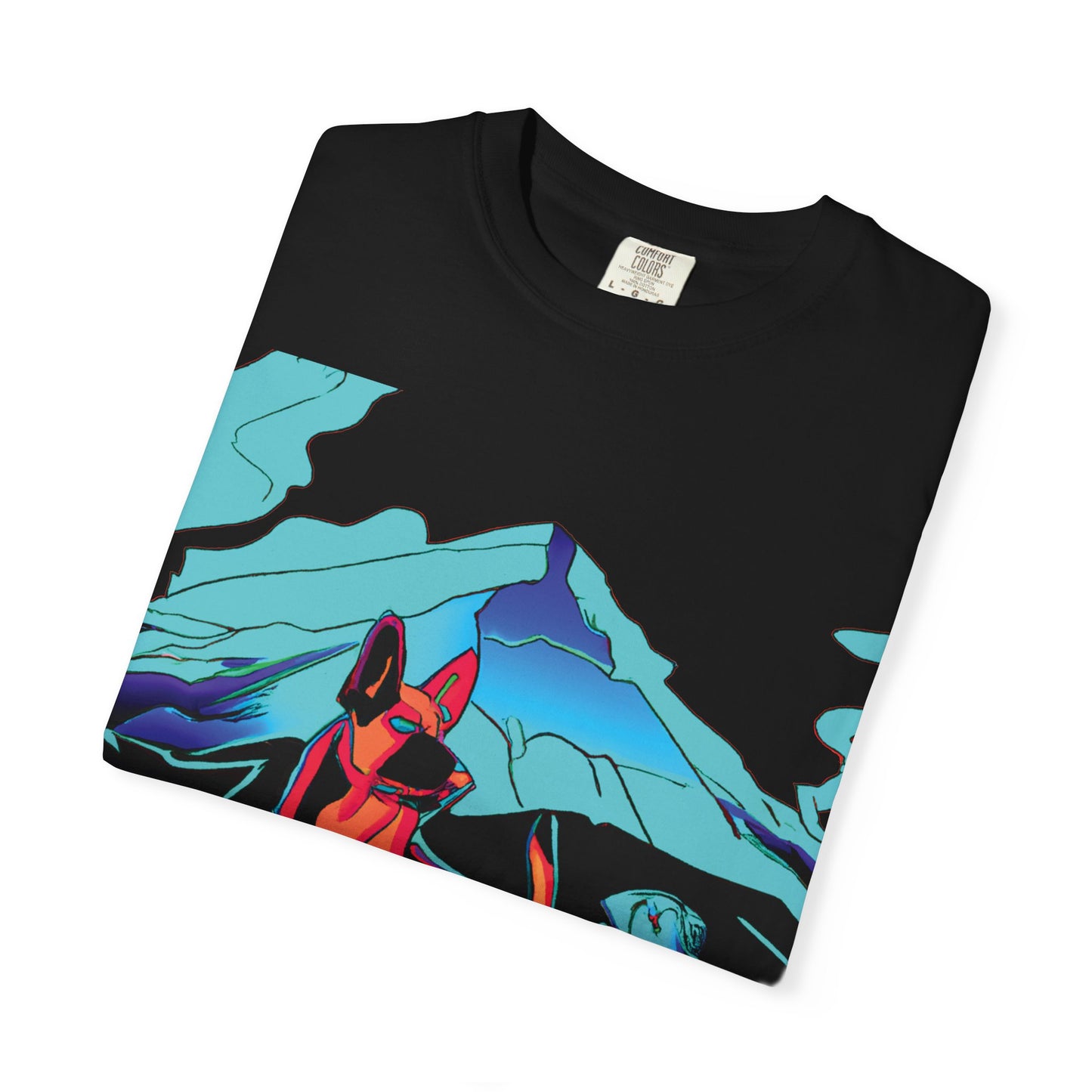 Pop Art Mountain Dogs Graphic Tee