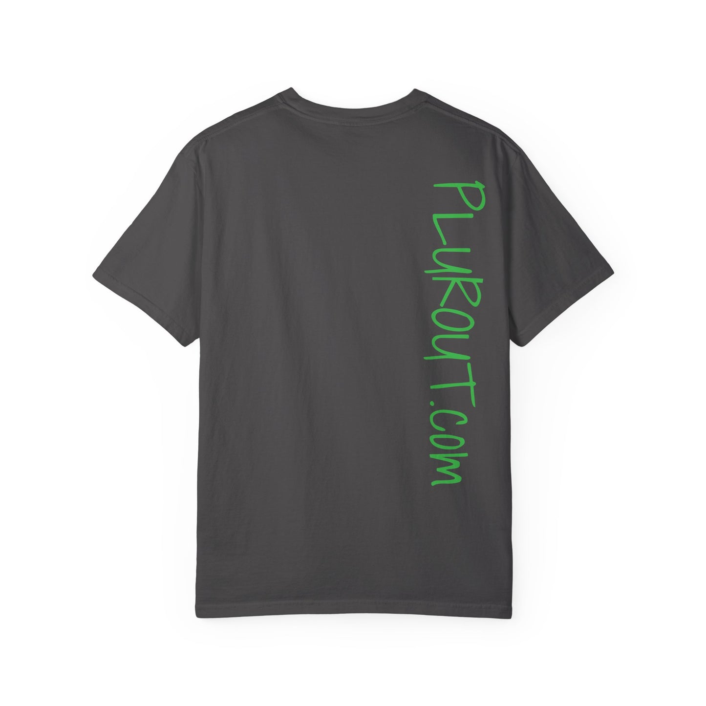 Psychedelic Husky T-Shirt — Neon Mushroom Dog Graphic Tee