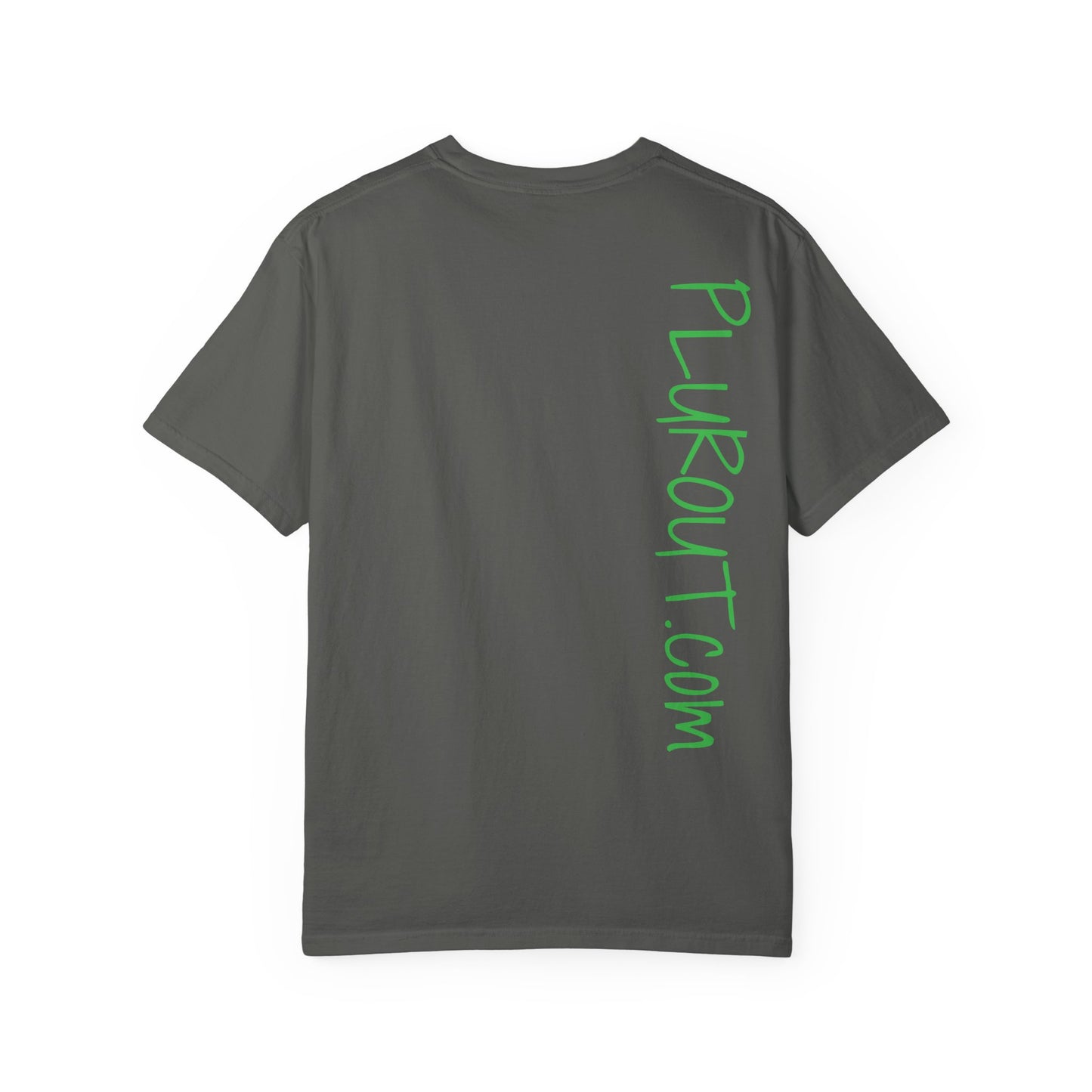 Psychedelic Husky T-Shirt — Neon Mushroom Dog Graphic Tee