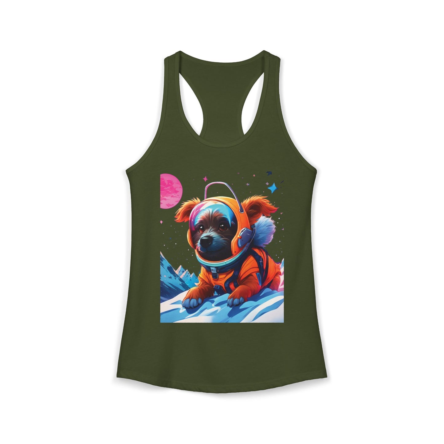 Snow Day Women's Ideal Racerback Tank