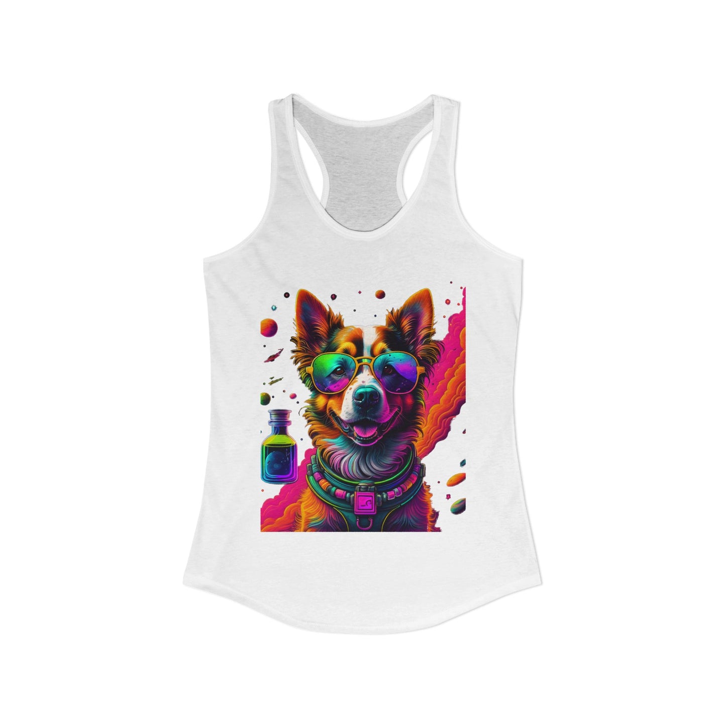 Corgi Potion Love Racerback Tank — Cute Magical Dog Tank Top