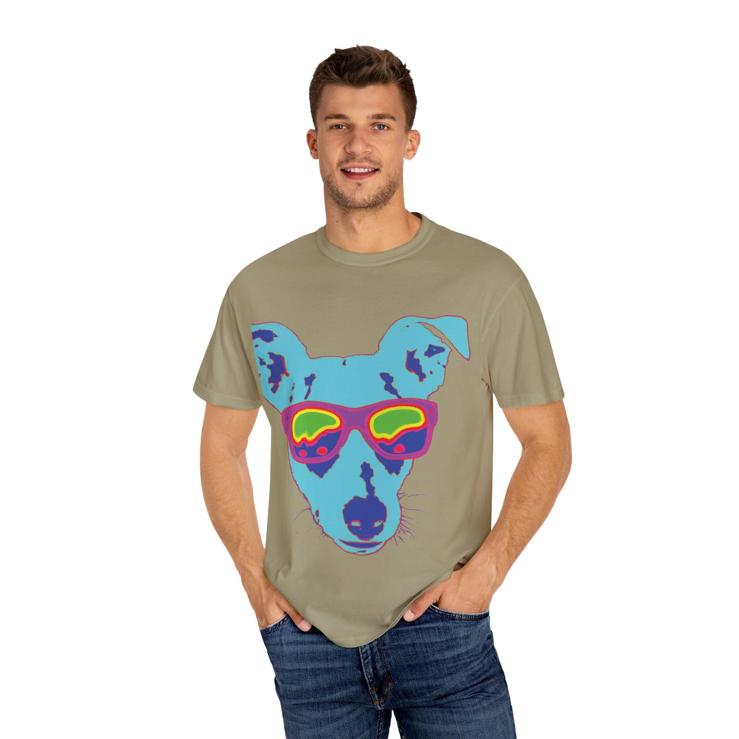 Chihuahua T-shirt - Am I Mexican Pop Art Design