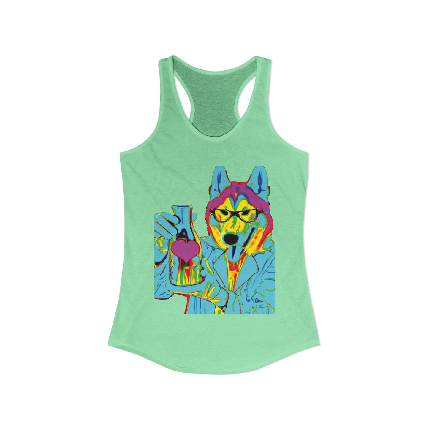 Husky Love Potion Racerback Tank