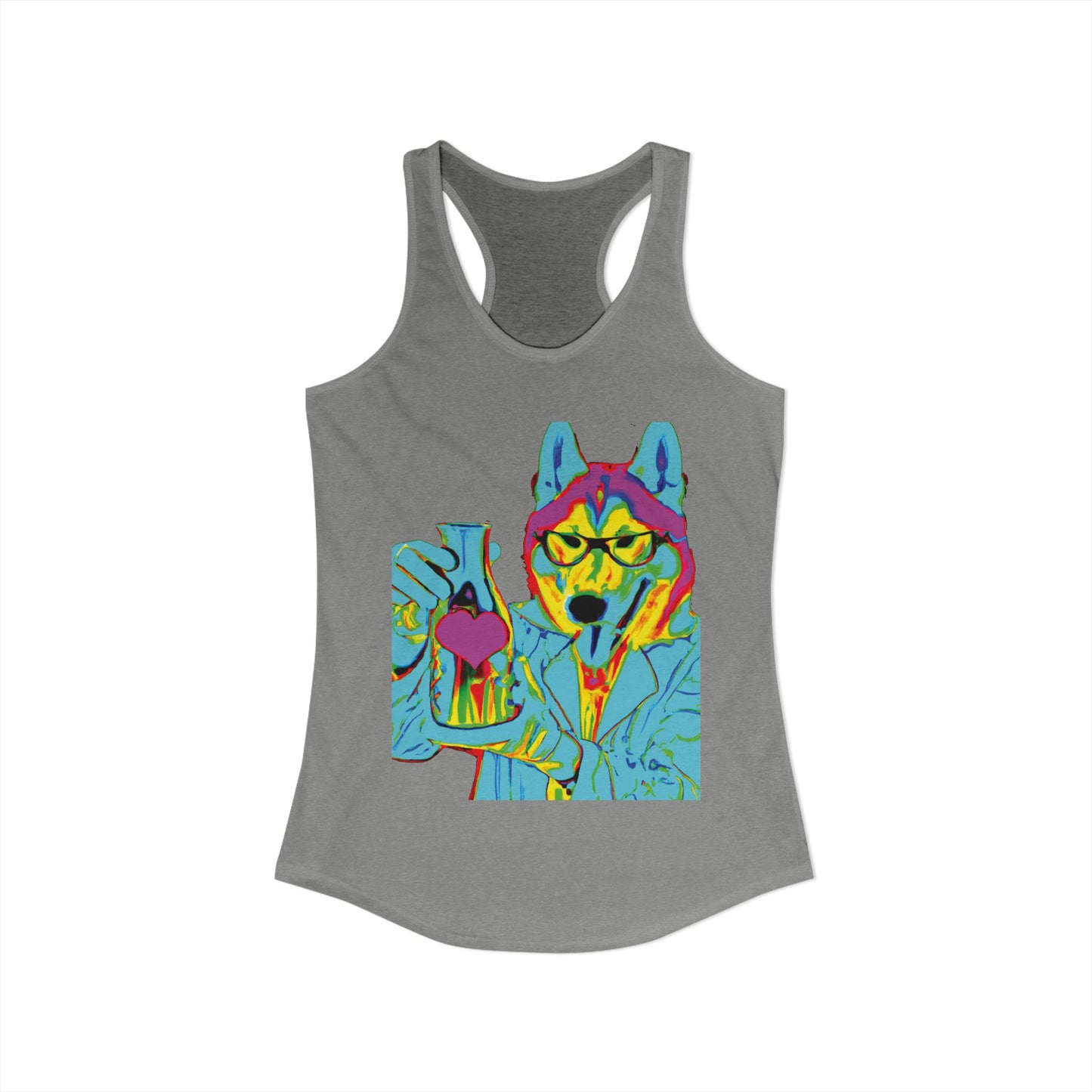 Husky Love Potion Racerback Tank