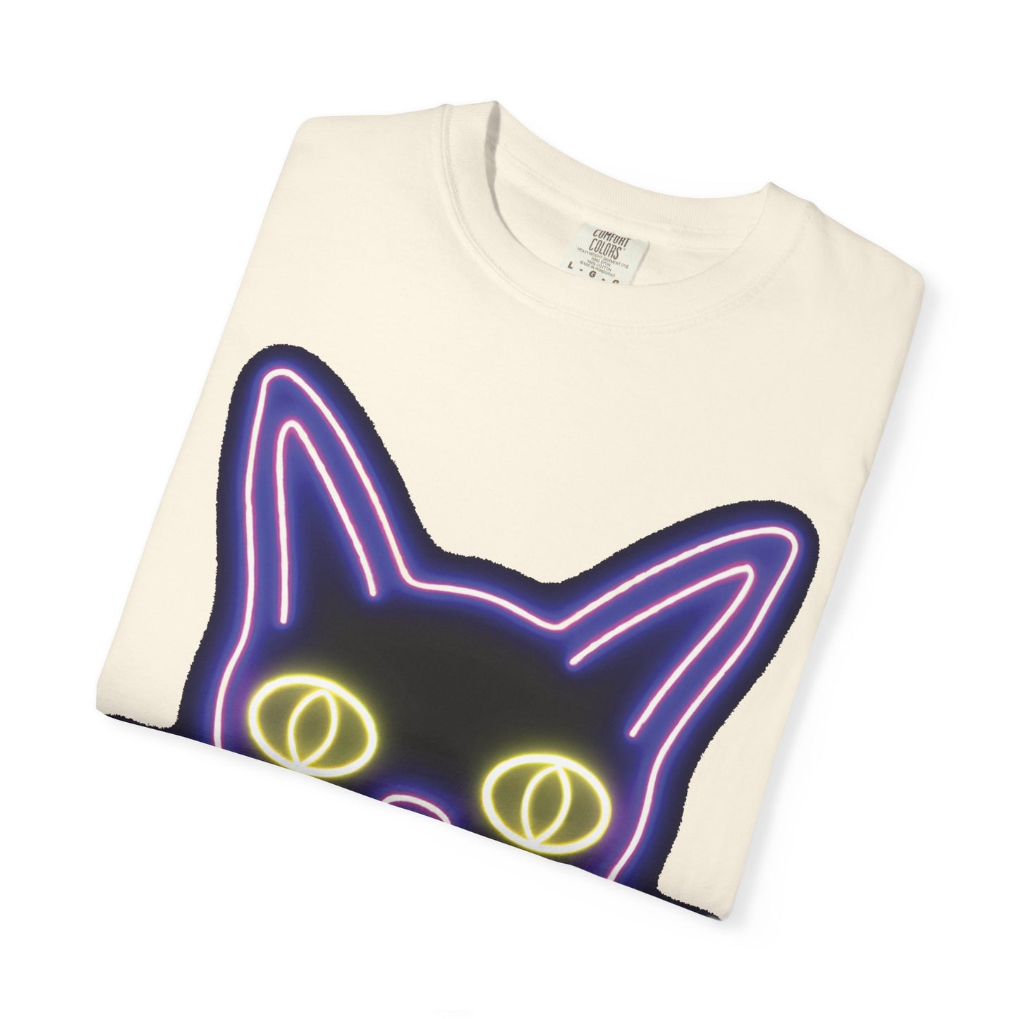 Neon Cat Graphic Tee