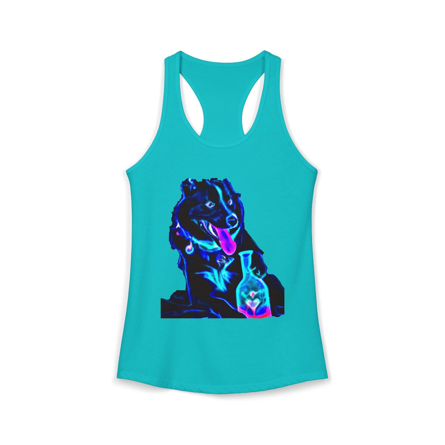 German Shepherd Love Potion Tank Top — Women's Racerback