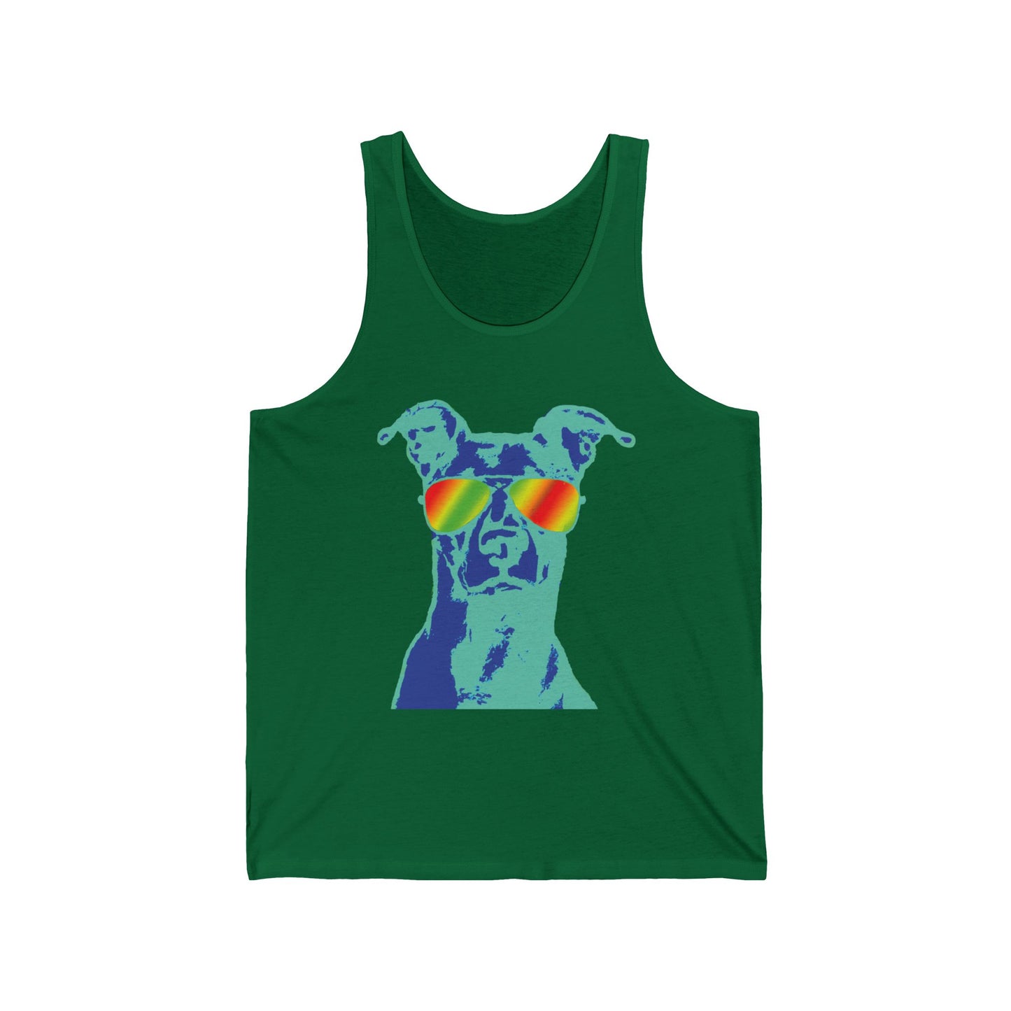 Vizsla Sunglasses Tank Top — Southern California Dog Lover Tee