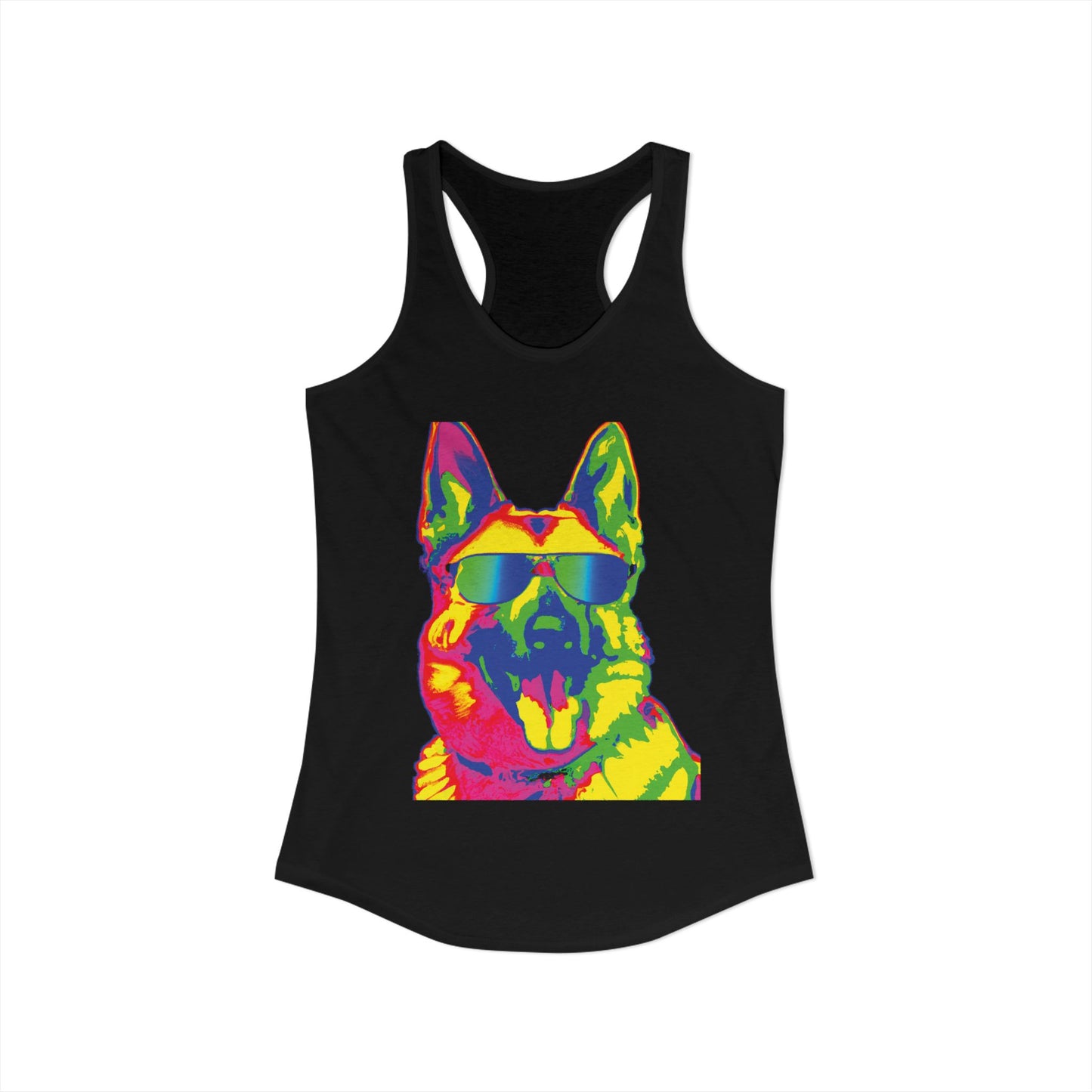So Cal German Shepherd Women's Racerback Tank