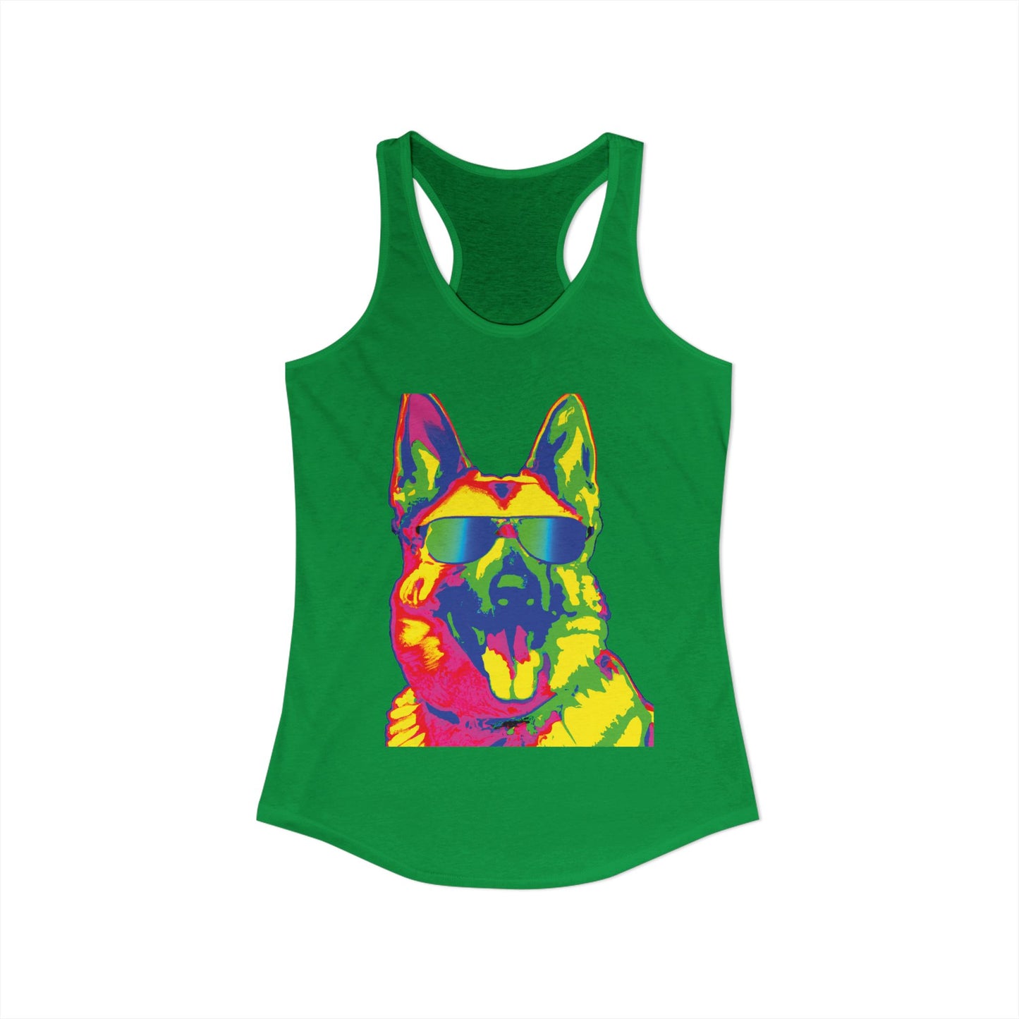 So Cal German Shepherd Women's Racerback Tank