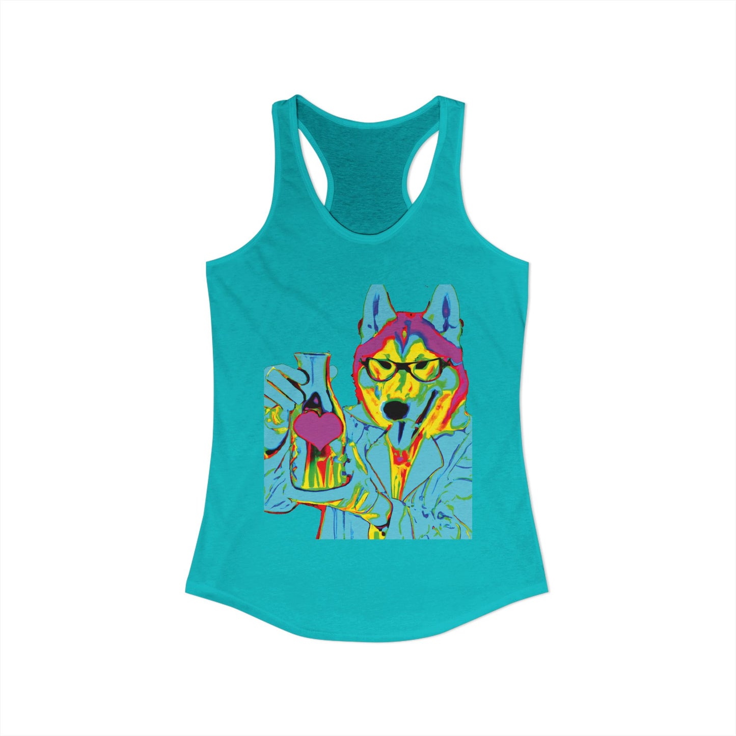 Husky Love Potion Racerback Tank