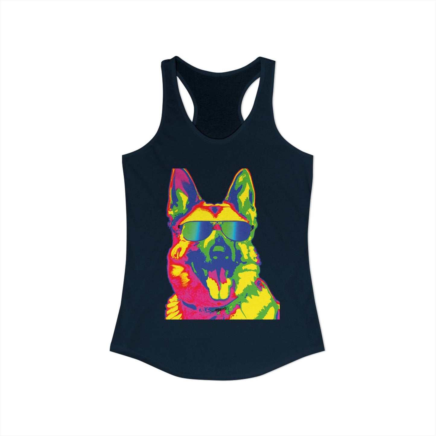 So Cal German Shepherd Women's Racerback Tank