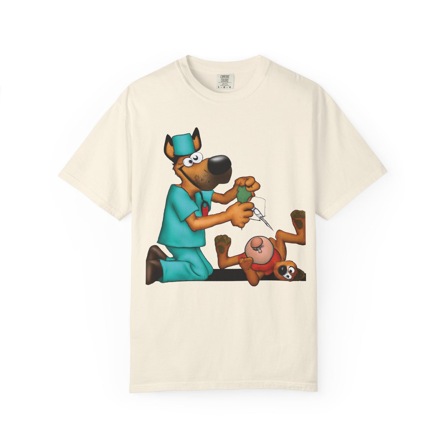 Dog Doctor Garment-Dyed T-shirt