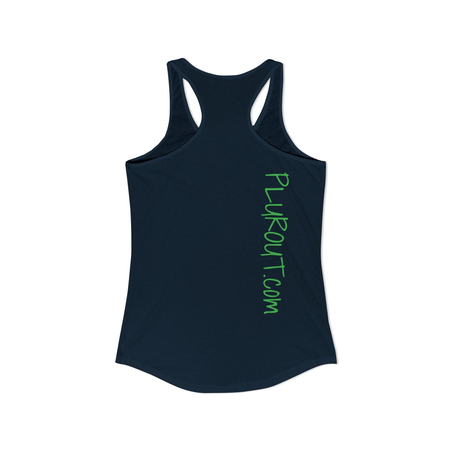 Dog Saving Toy Racerback Tank — "We Gotta Save It" Graphic Tank Top