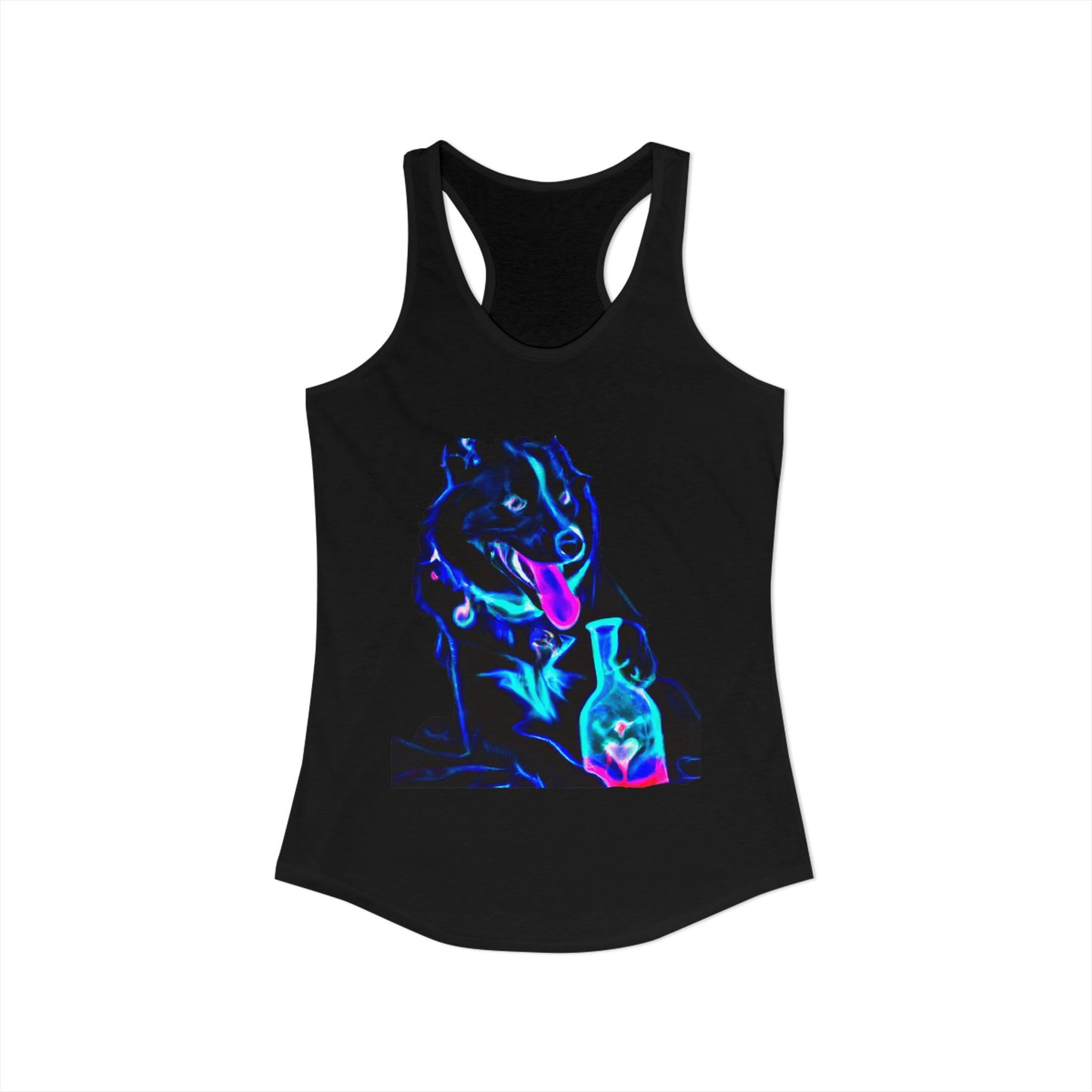 German Shepherd Love Potion Tank Top — Women's Racerback