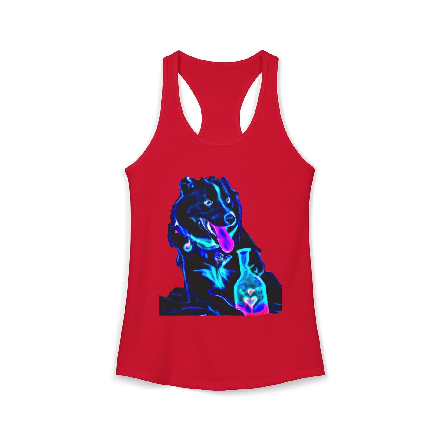 German Shepherd Love Potion Tank Top — Women's Racerback