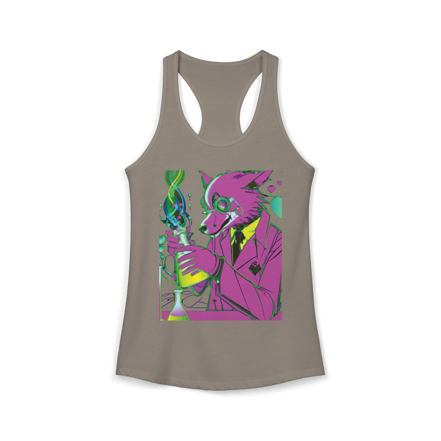 Husky 'Almost Ready' Love Potion Racerback Tank