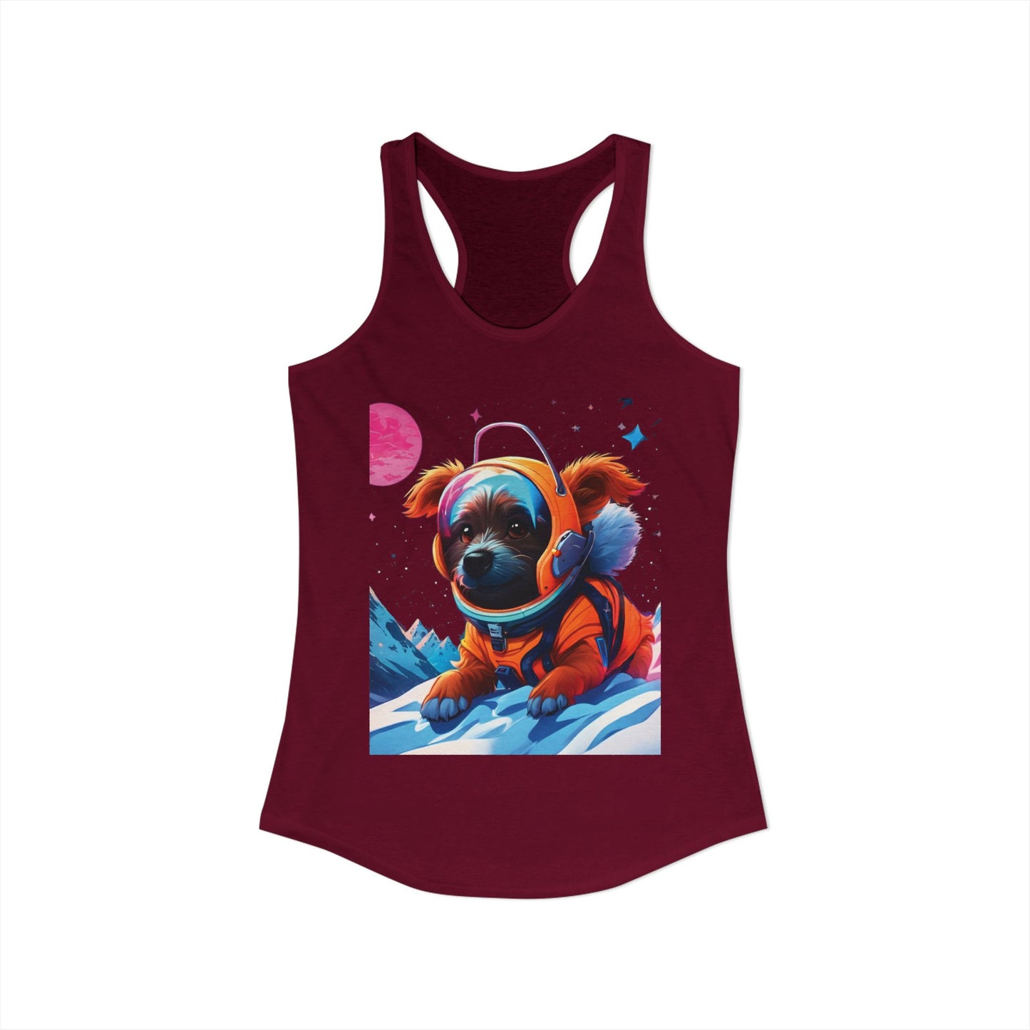 Snow Day Women's Ideal Racerback Tank
