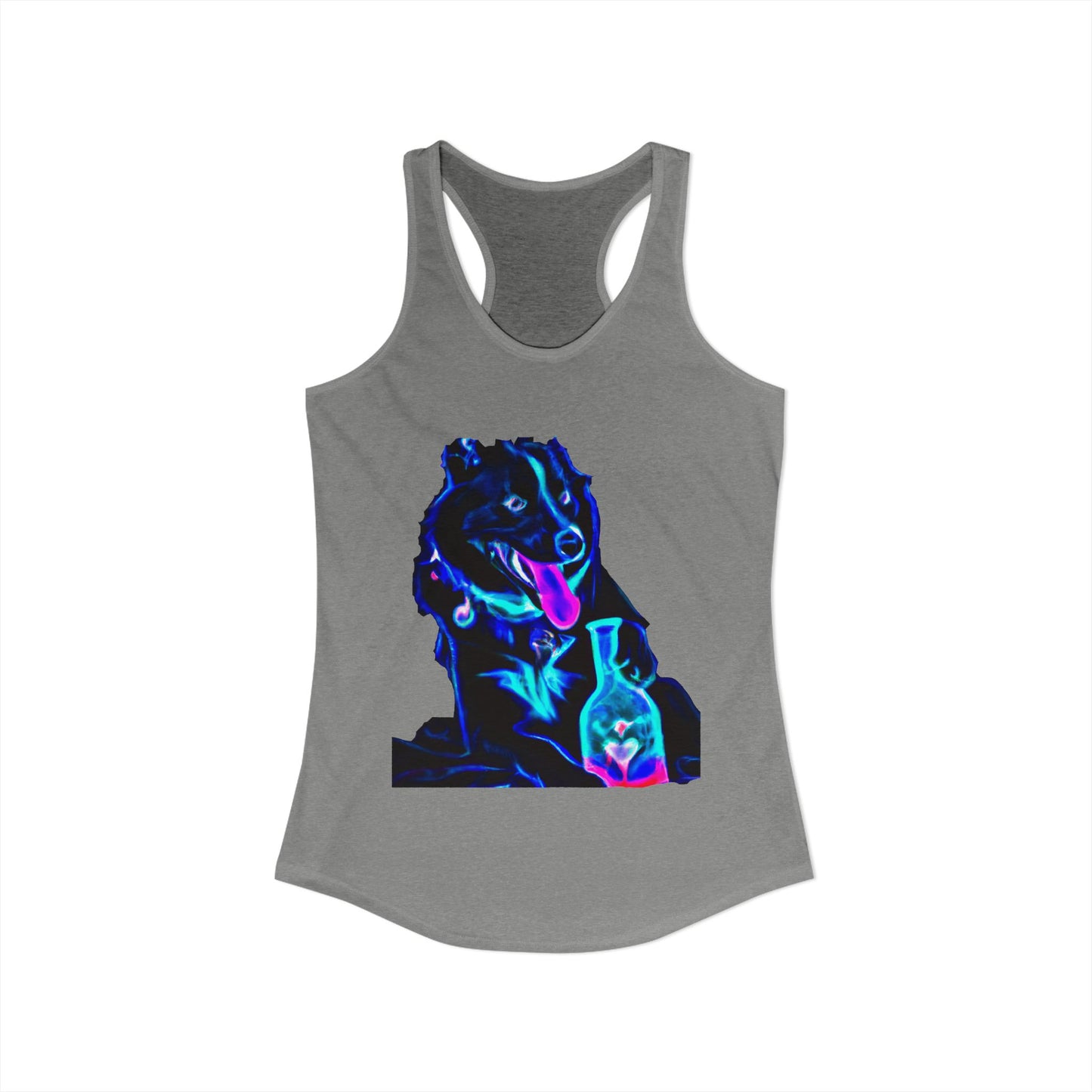 German Shepherd Love Potion Tank Top — Women's Racerback