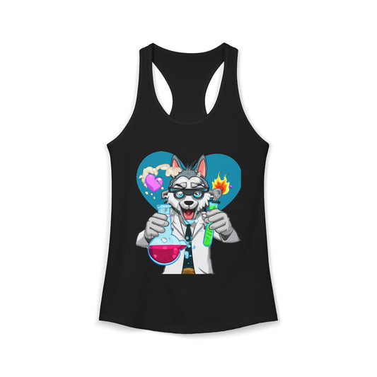 Husky Love Potion Tank Top — Cute Pet Graphic Racerback