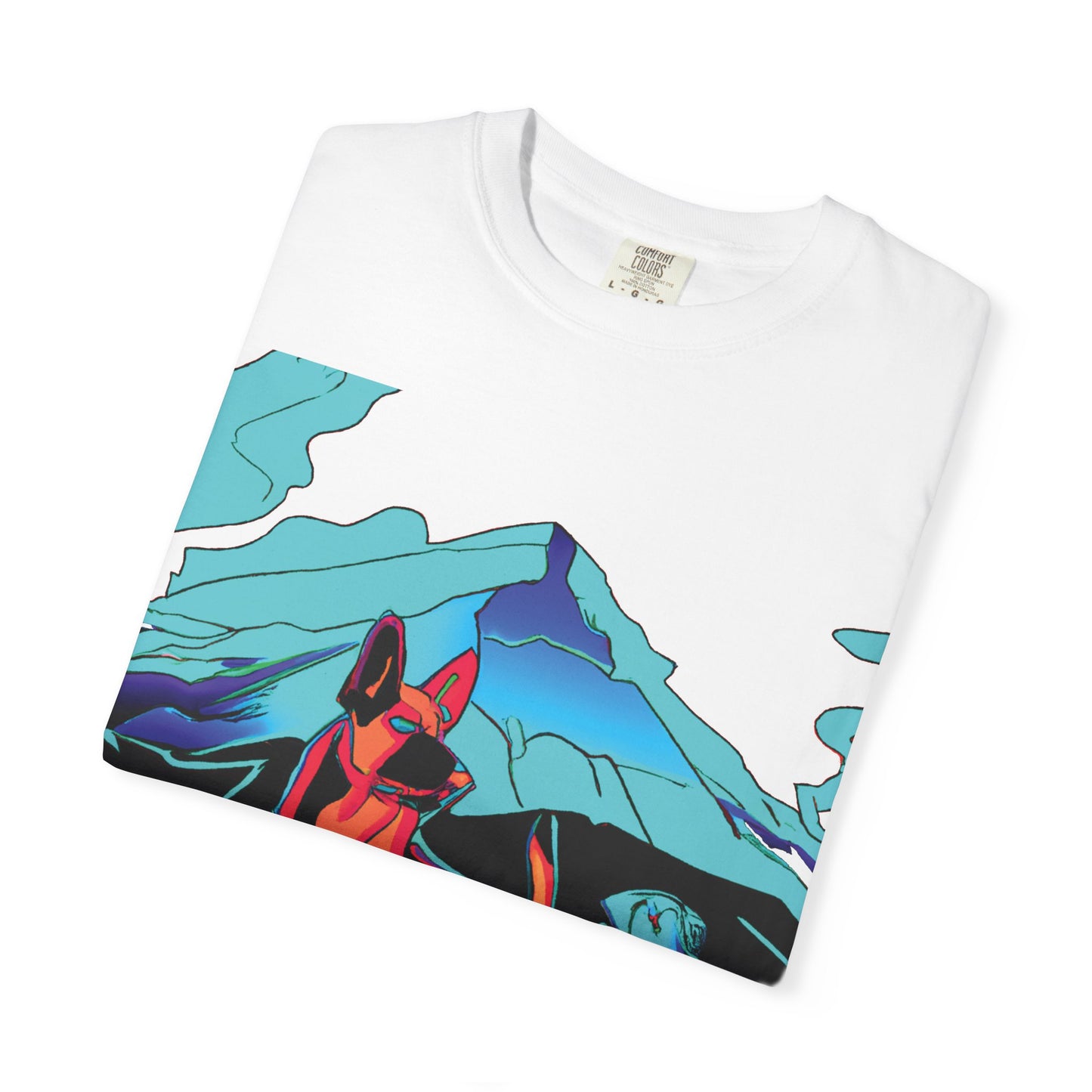 Pop Art Mountain Dogs Graphic Tee