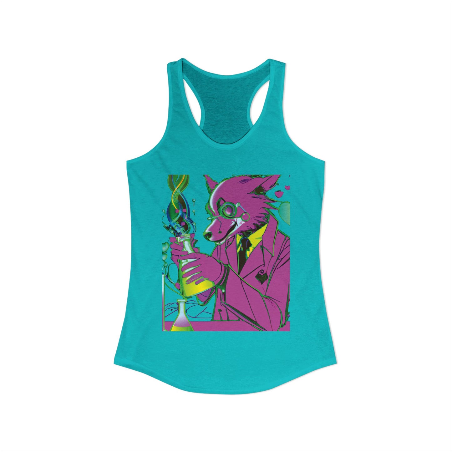 Husky 'Almost Ready' Love Potion Racerback Tank