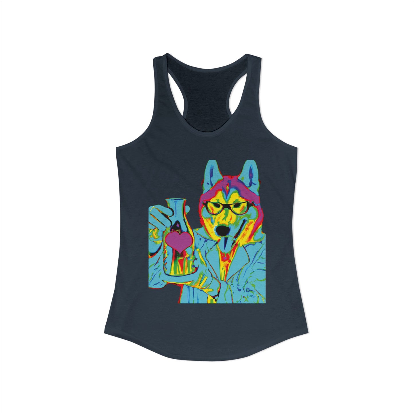 Husky Love Potion Racerback Tank
