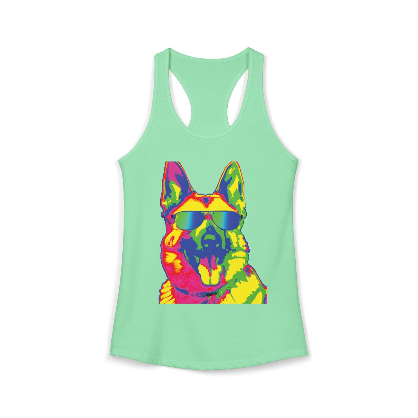 So Cal German Shepherd Women's Racerback Tank
