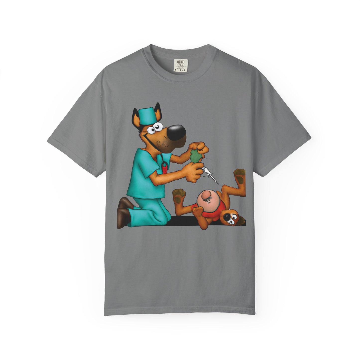 Dog Doctor Garment-Dyed T-shirt
