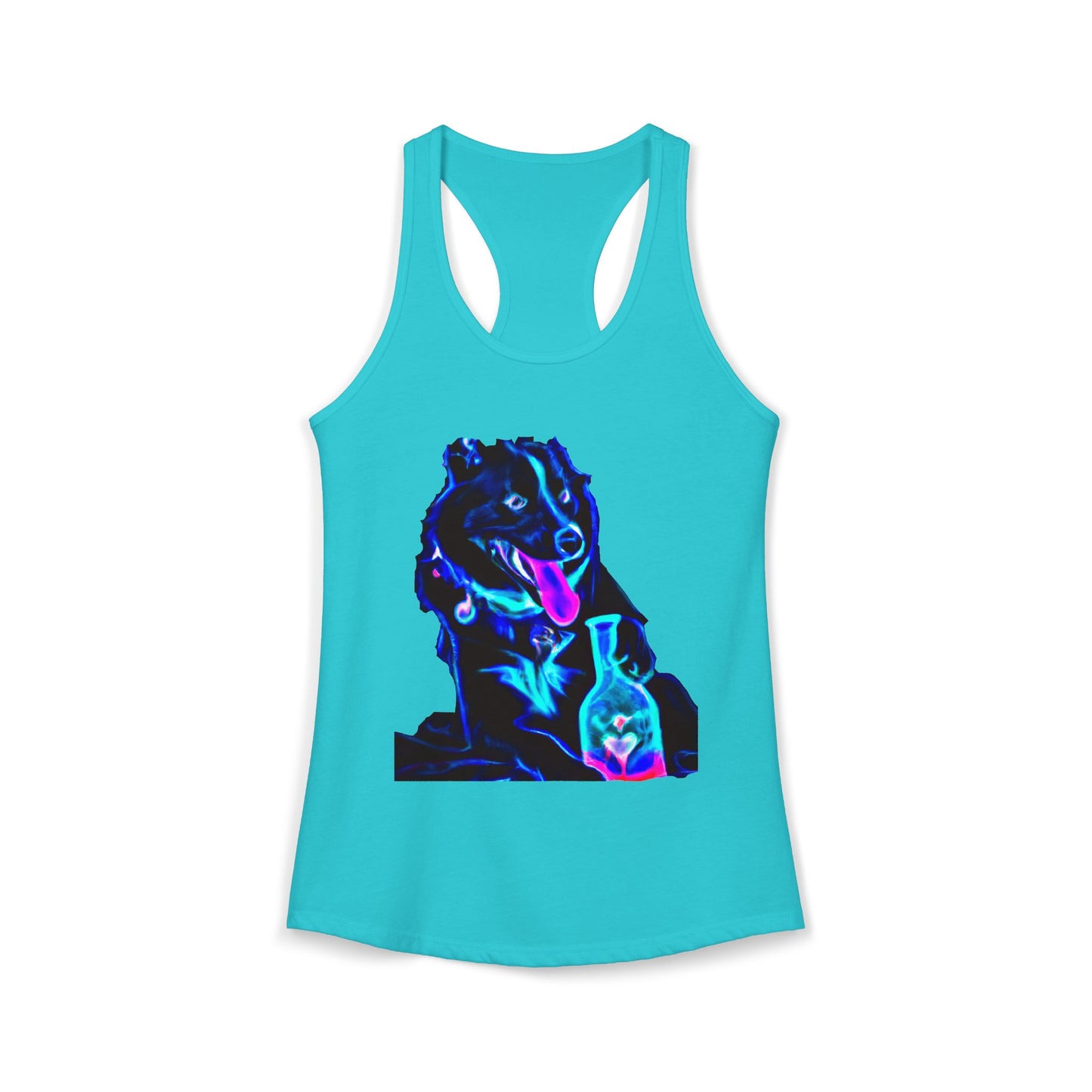 German Shepherd Love Potion Tank Top — Women's Racerback