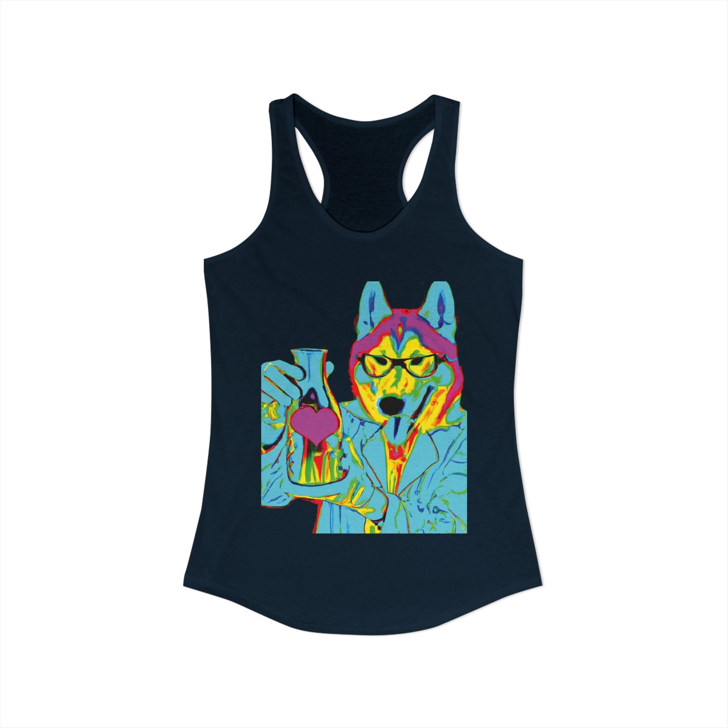 Husky Love Potion Racerback Tank