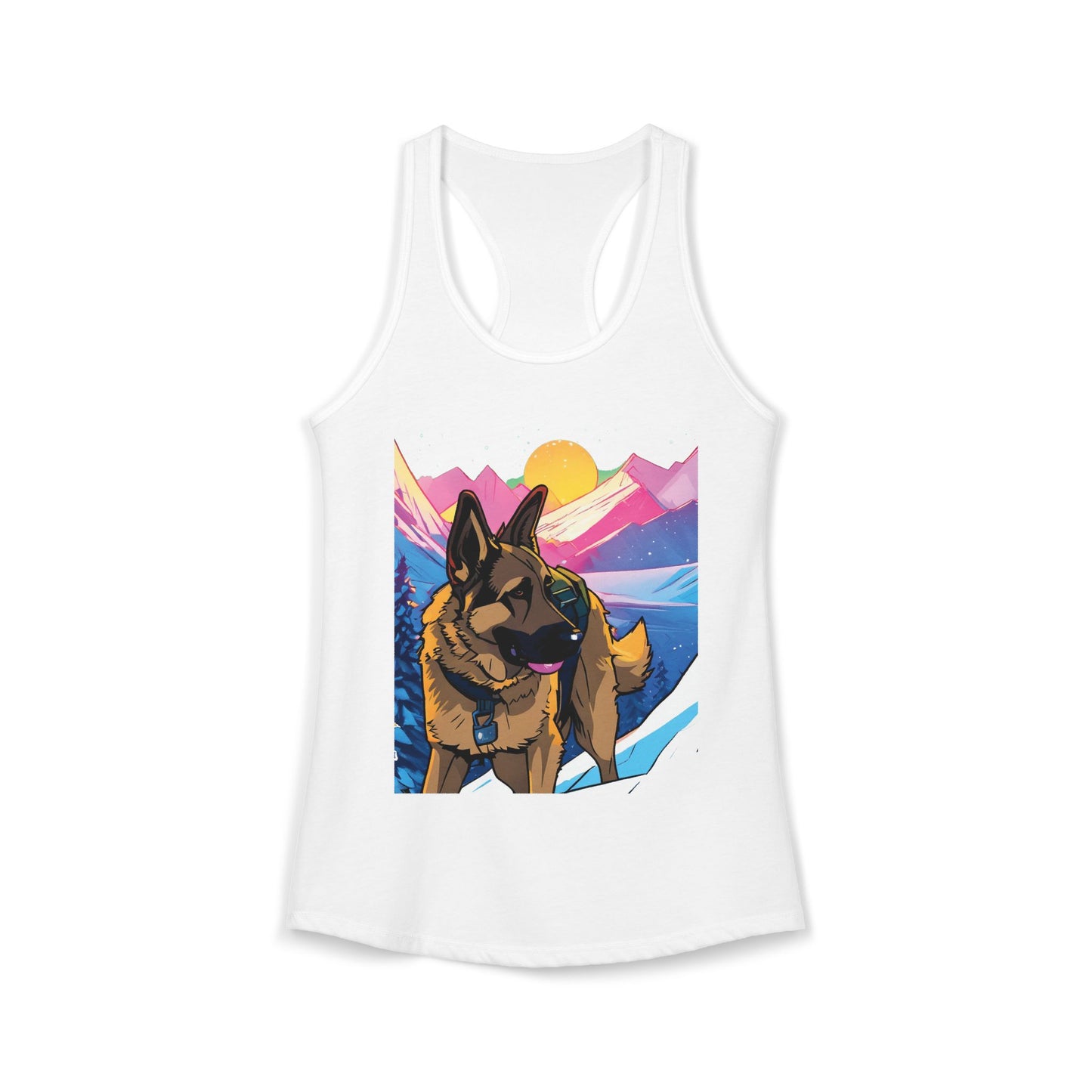 GSD Living Life Women's Racerback Tank