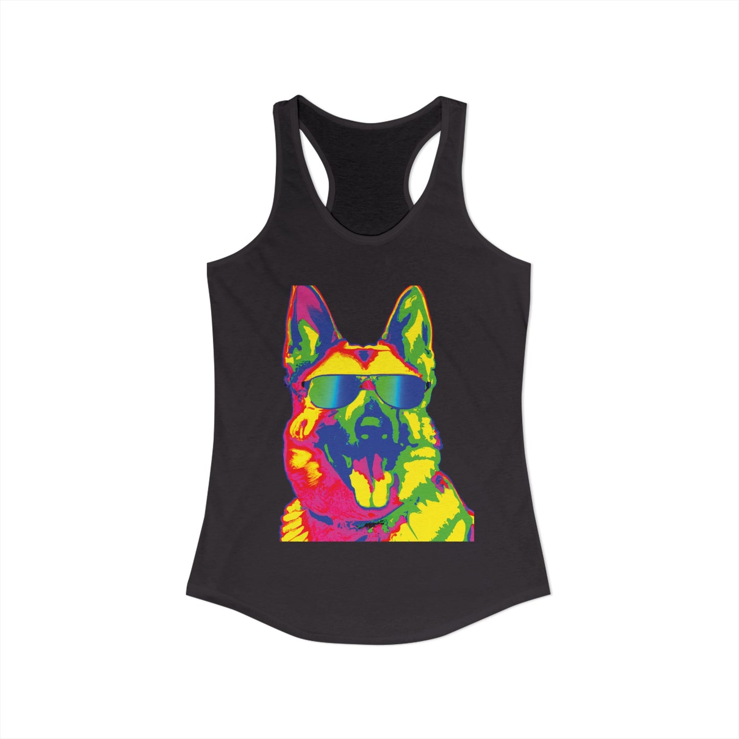 So Cal German Shepherd Women's Racerback Tank
