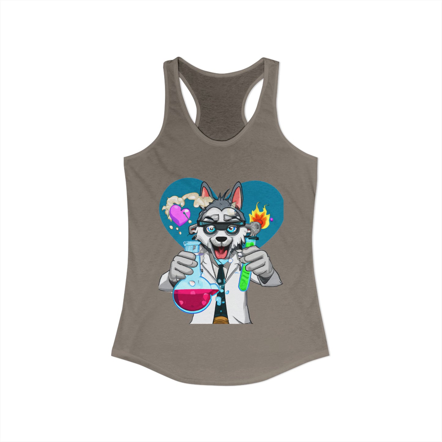 Husky Love Potion Tank Top — Cute Pet Graphic Racerback