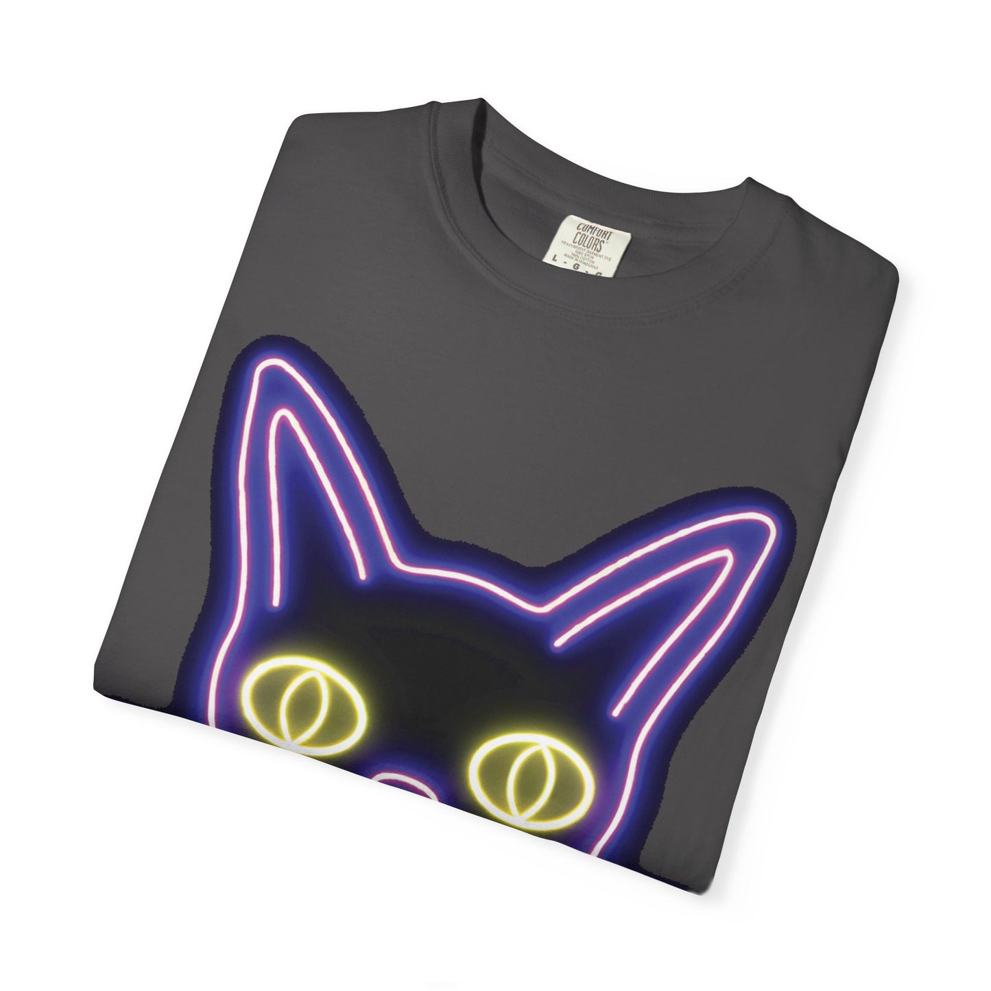 Neon Cat Graphic Tee