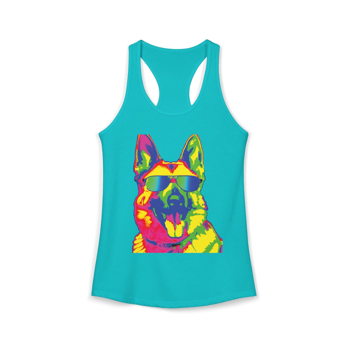 So Cal German Shepherd Women's Racerback Tank