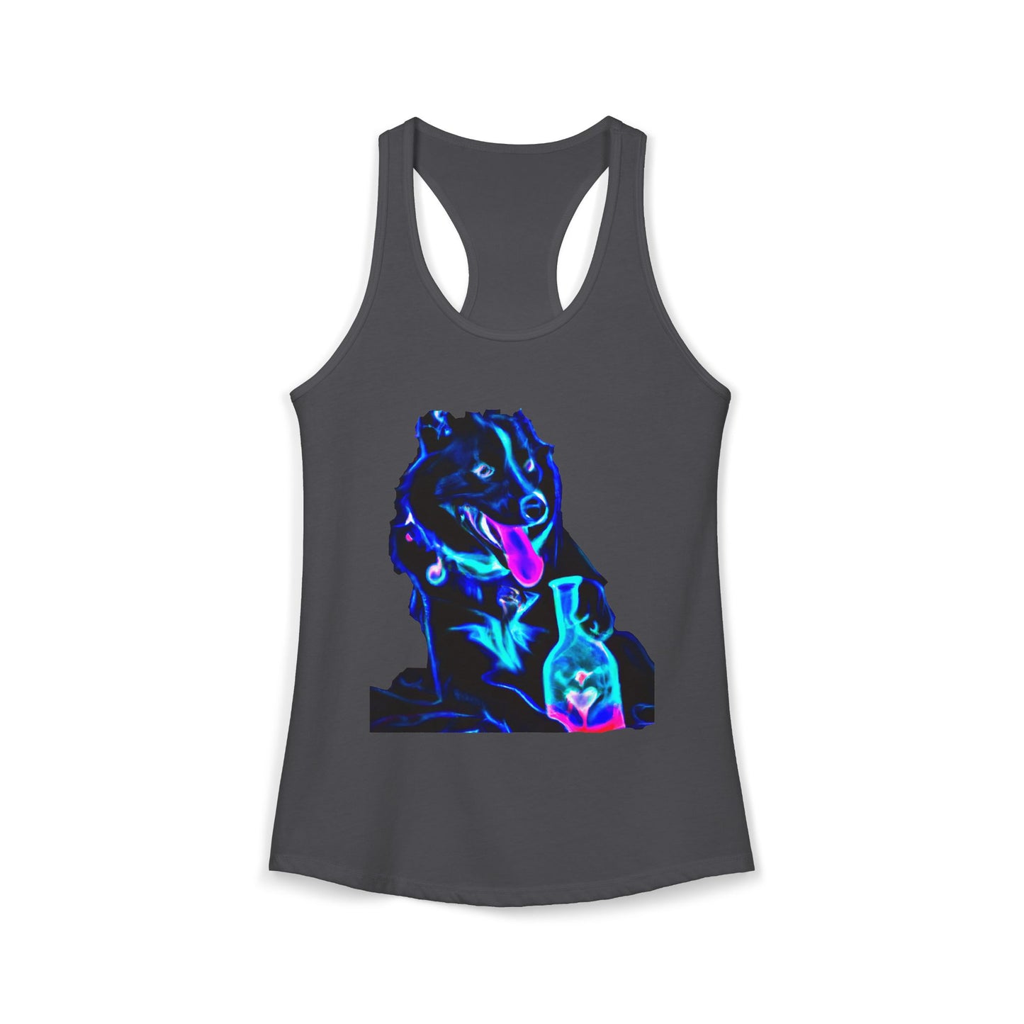 German Shepherd Love Potion Tank Top — Women's Racerback