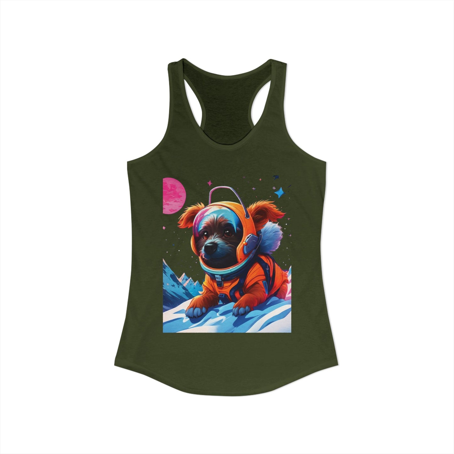 Snow Day Women's Ideal Racerback Tank