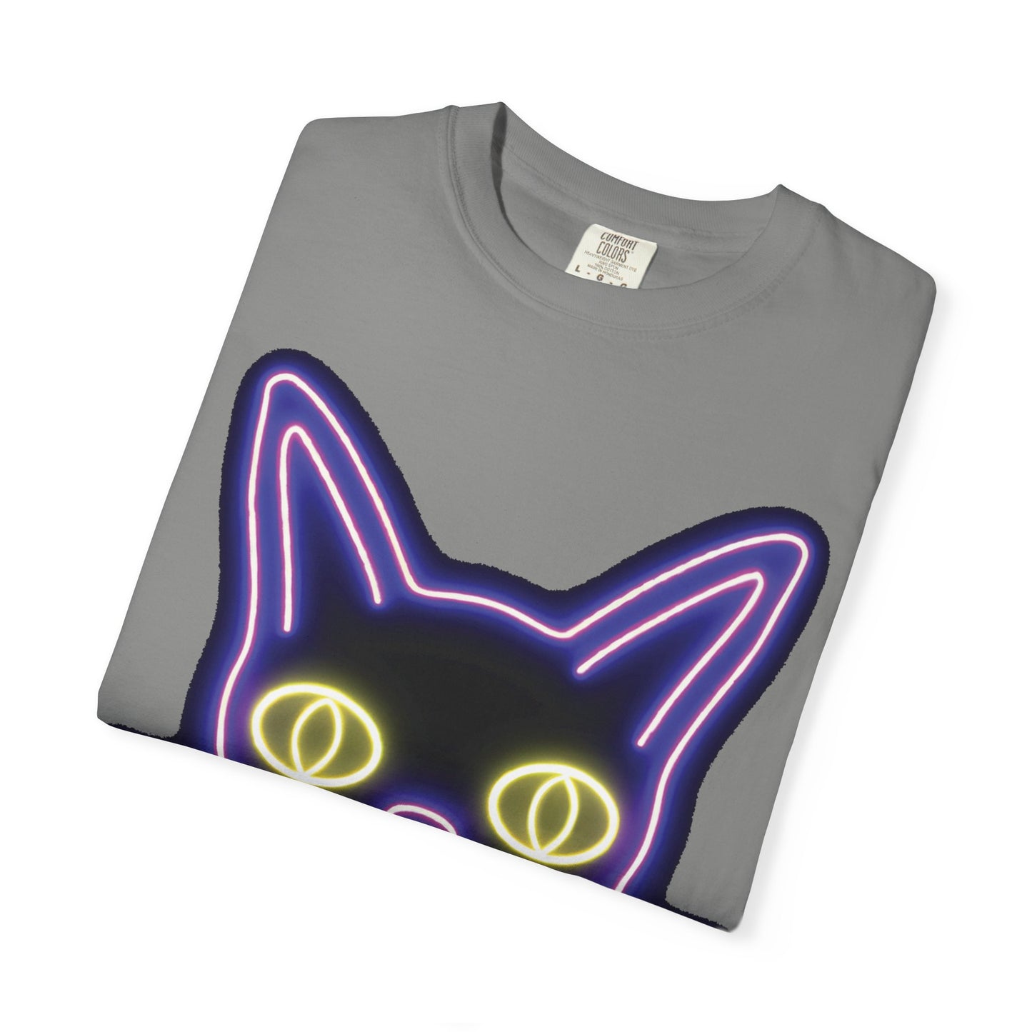 Neon Cat Graphic Tee