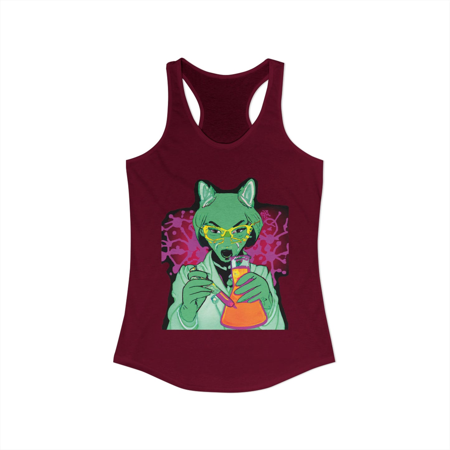 Fox Love Potion Racerback Tank