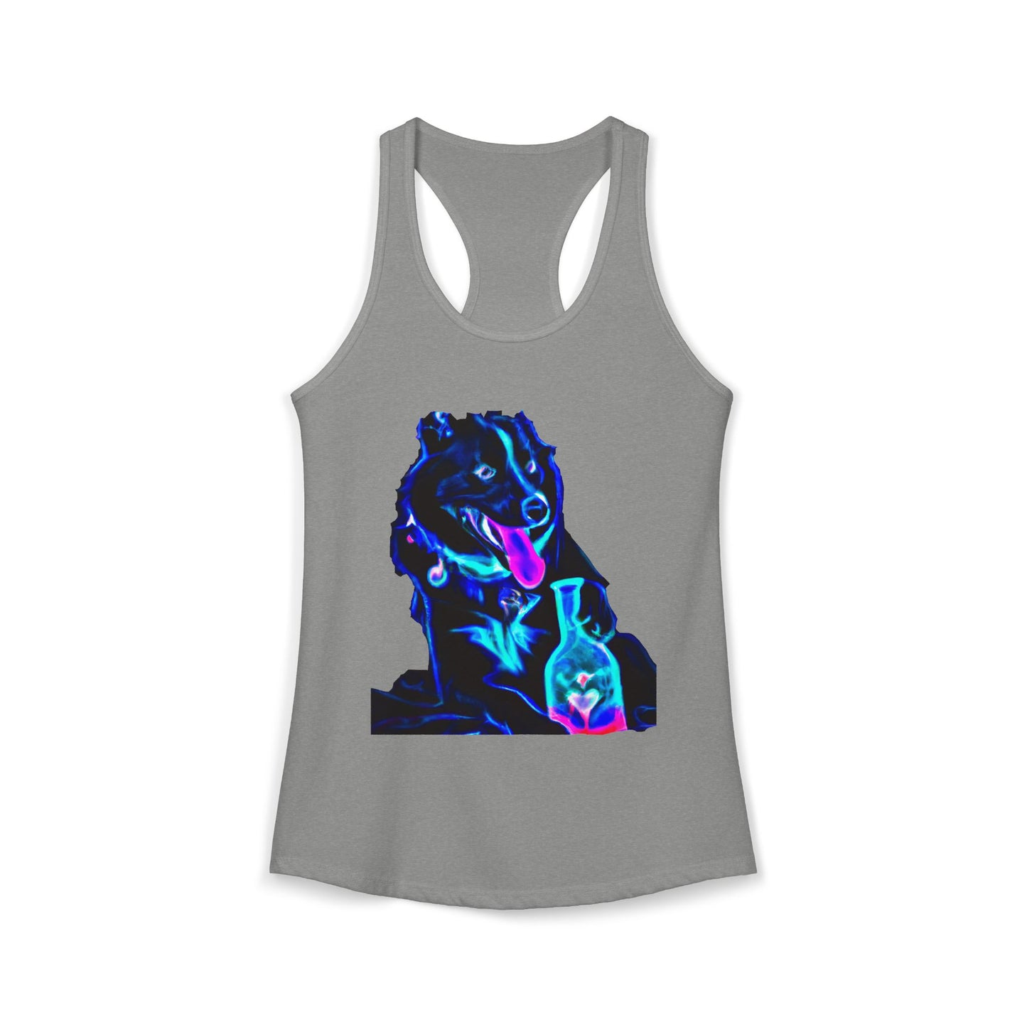 German Shepherd Love Potion Tank Top — Women's Racerback