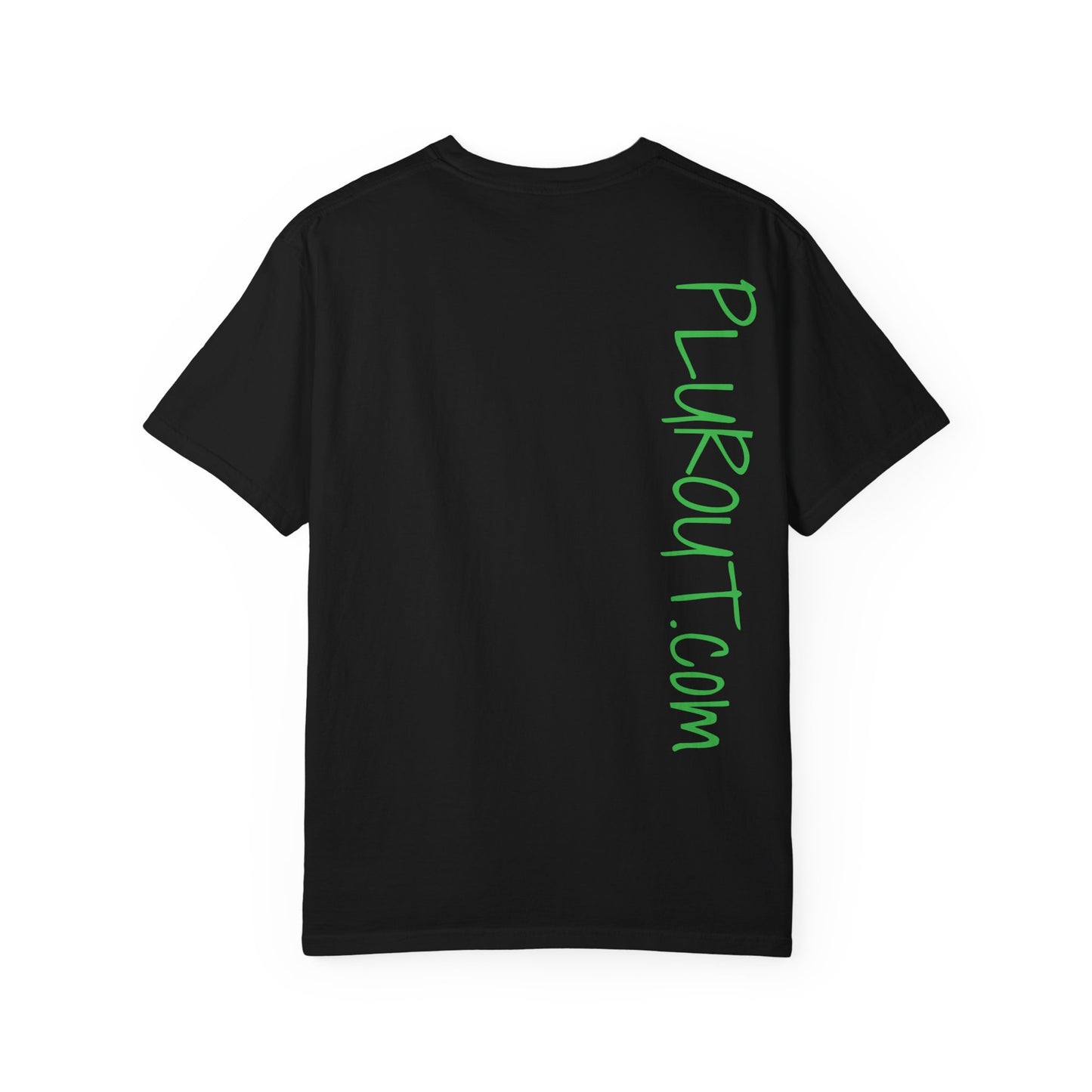 Arctic Husky Graphic T‑Shirt — Neon Cyber Wolf Design