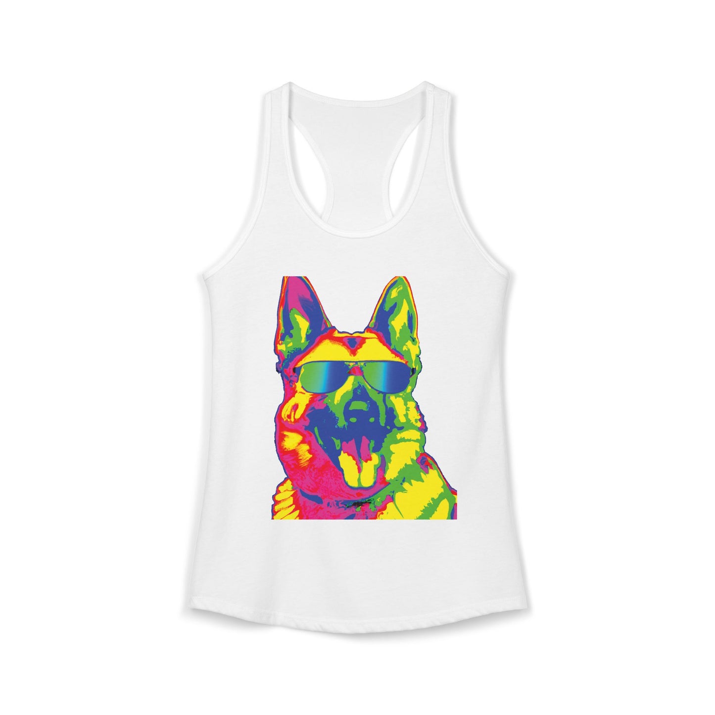 So Cal German Shepherd Women's Racerback Tank