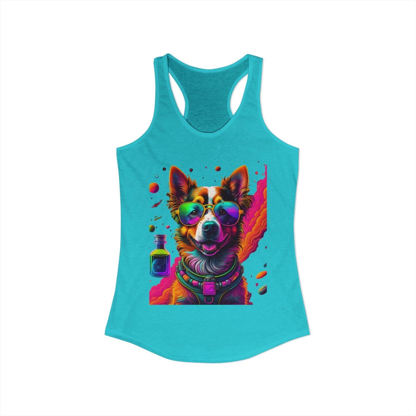 Corgi Potion Love Racerback Tank — Cute Magical Dog Tank Top