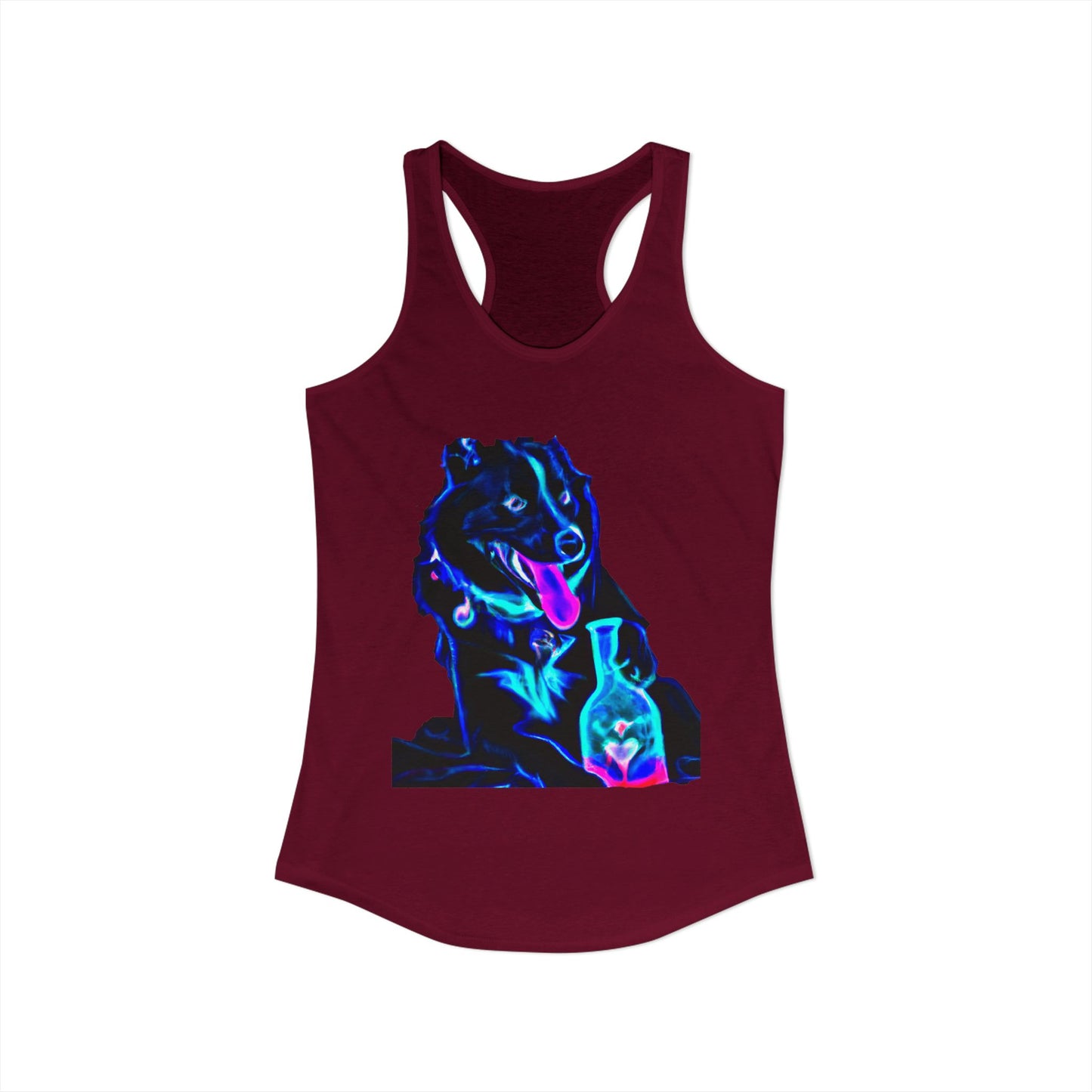 German Shepherd Love Potion Tank Top — Women's Racerback