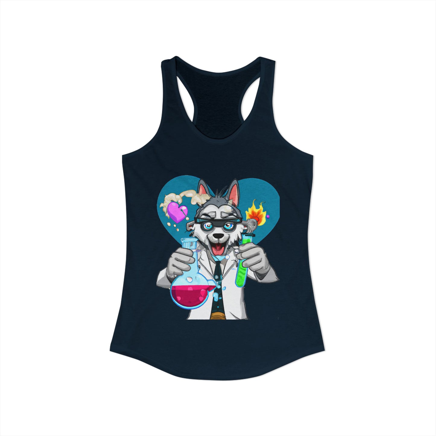 Husky Love Potion Tank Top — Cute Pet Graphic Racerback