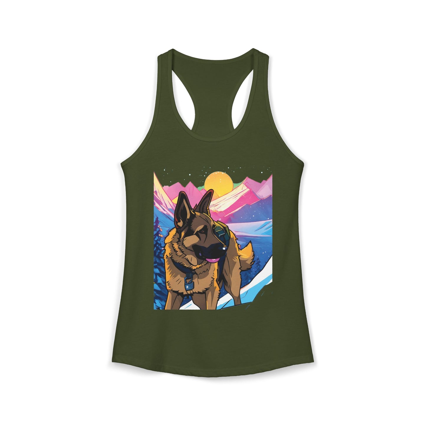 GSD Living Life Women's Racerback Tank
