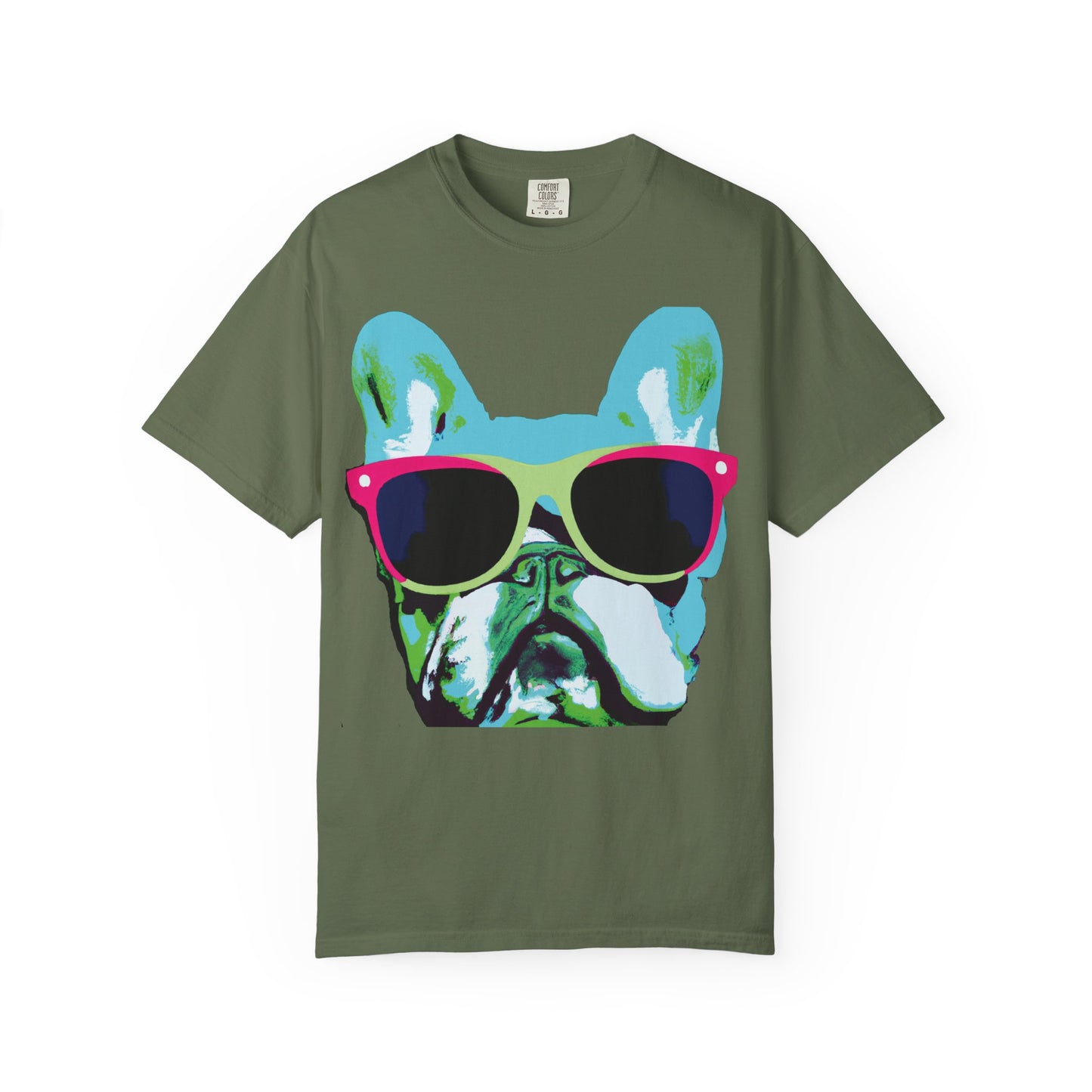 Frenchie Pop Art T-shirt